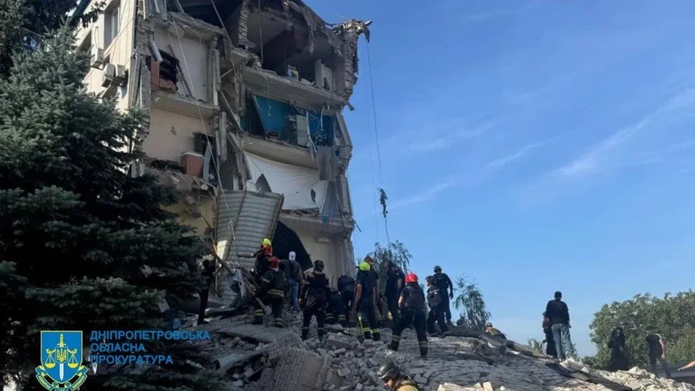 Woman killed in Kryvyi Rih after missile strike