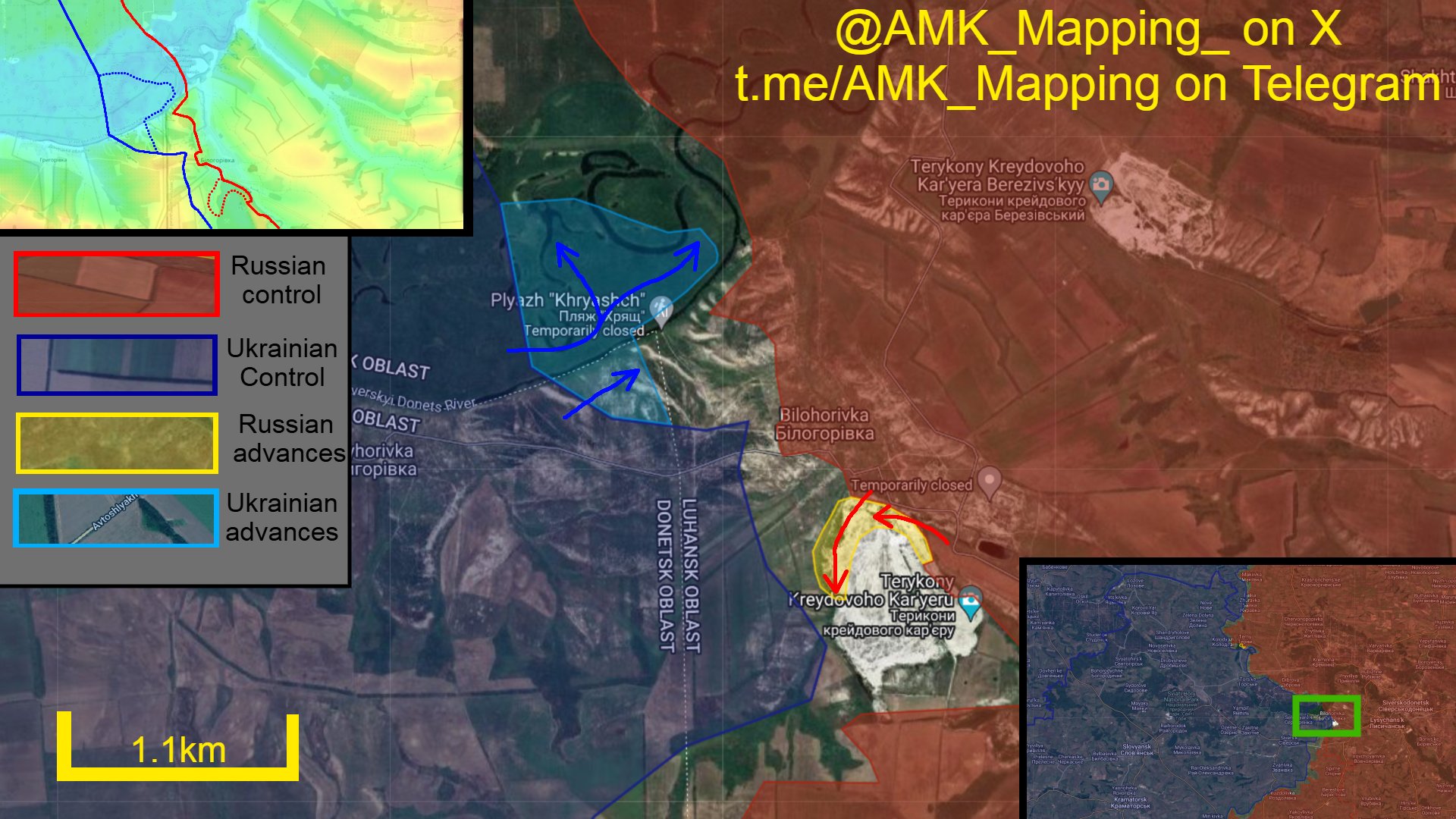 Bilohorivka under Russian attack: a potential turning point for the Siversk pocket