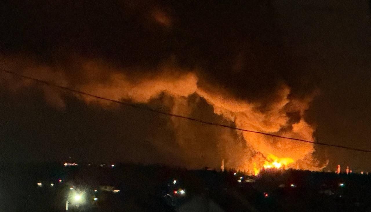 Fire Ongoing at Oil Pumping Station in Perm, Russia