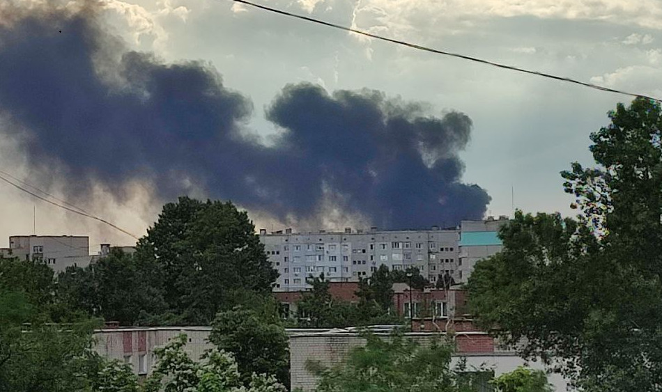 Ammunition depot in Nova Kahovka detonates, adviser Khlyan says