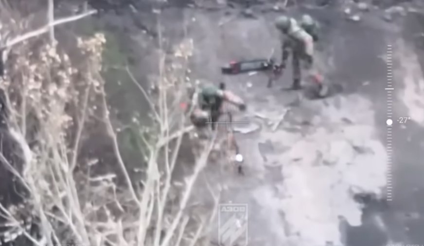 Azov repels occupier attack on buggies and scooters, over 60 invaders eliminated
