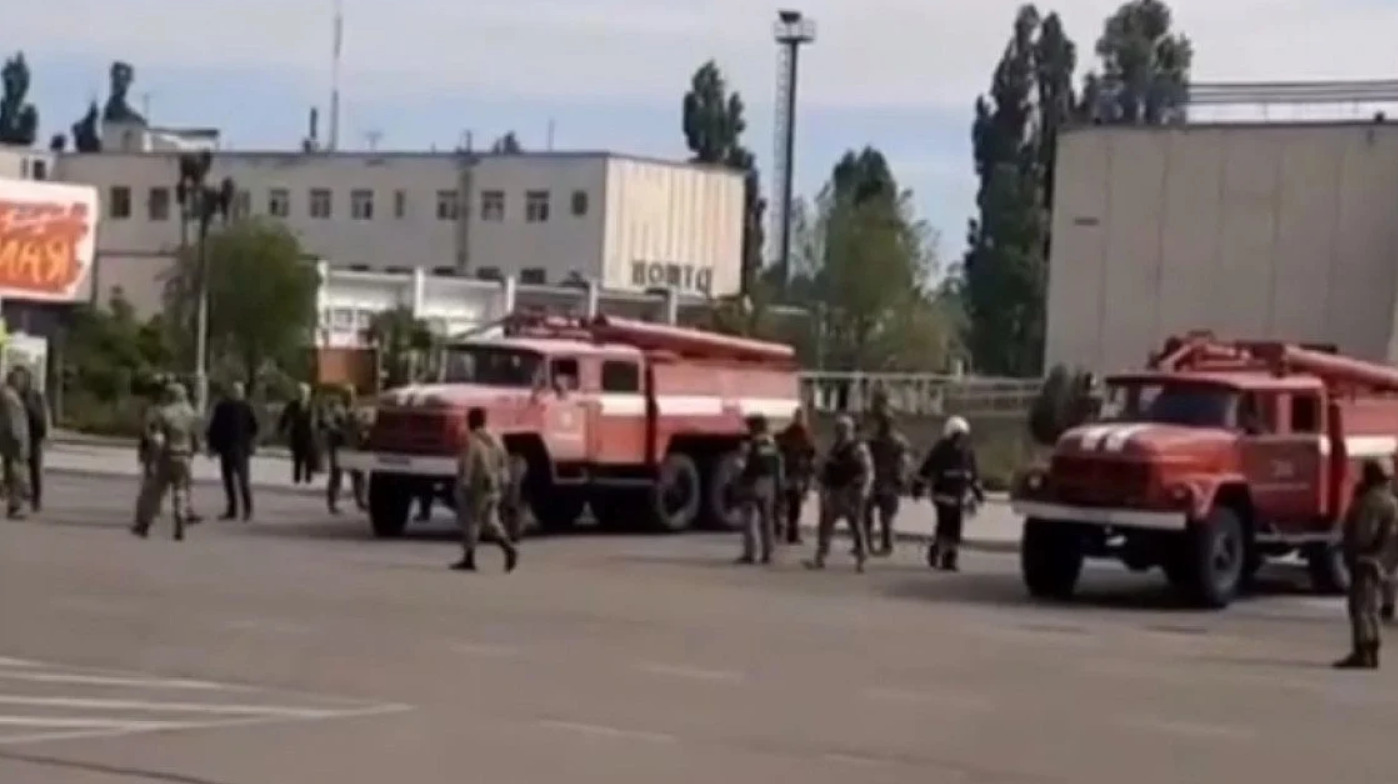 Zelensky: Enerhodar rescuers protesting deserve support