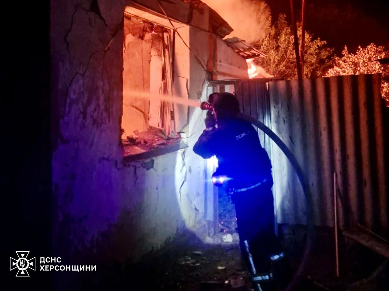 Russian forces heavily shell Kherson region