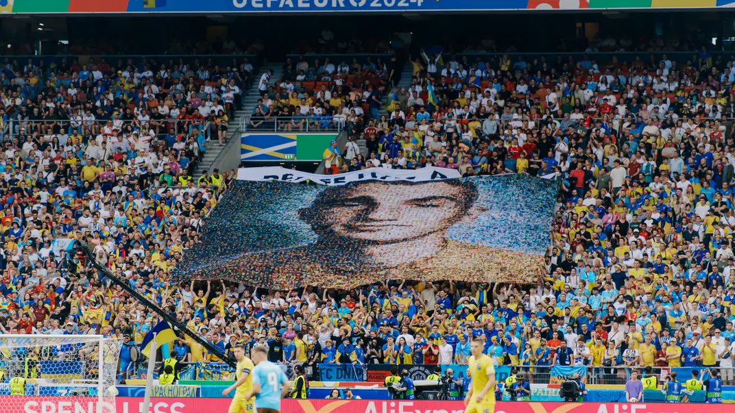 Fans honor fallen Azov fighter