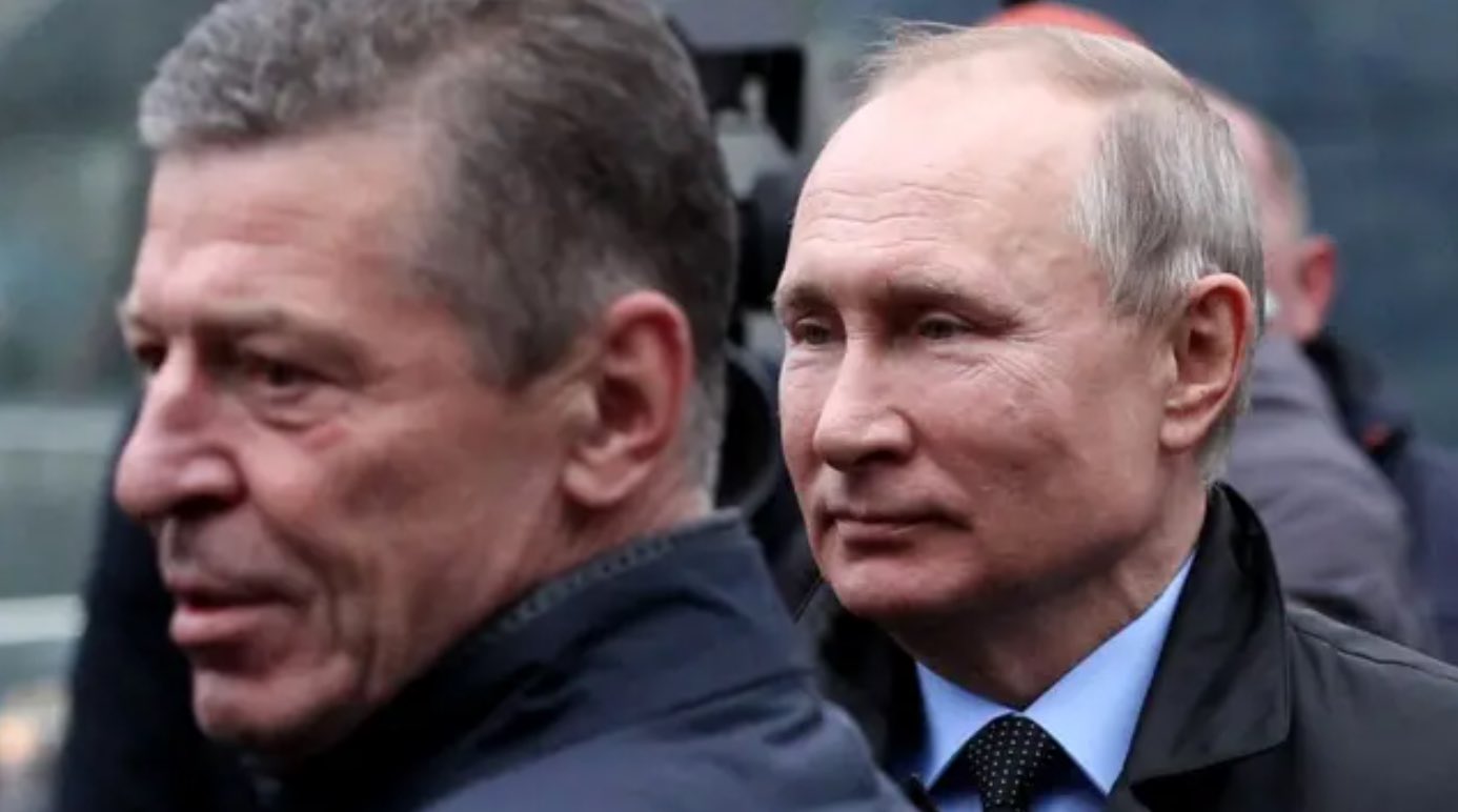 Putin’s associate Kozak, who proposed stopping the war, resigned