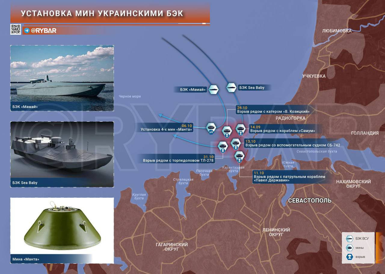 Russians confirm Ukrainian drone mining of Sevastopol Bay