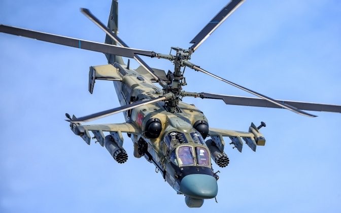Russian aviation blogger Fighterbomber reports Ka-52 loss