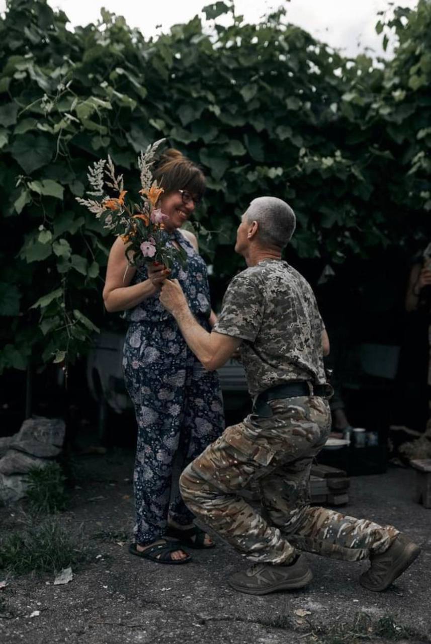She said ‘Yes!’: Love on the Frontline