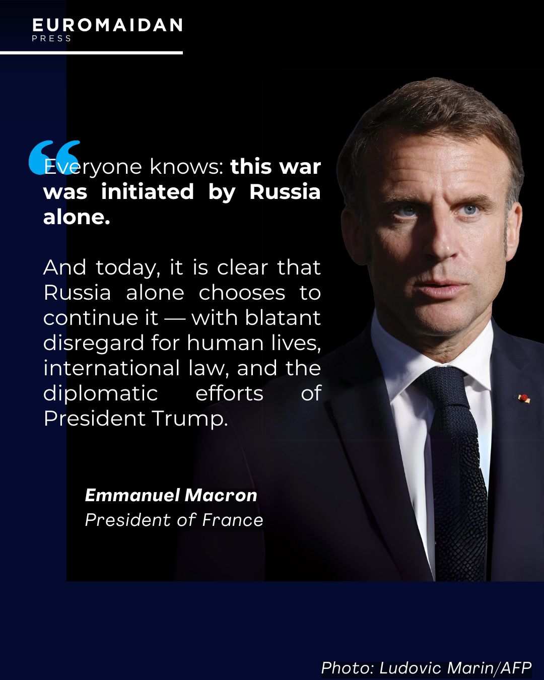Macron calls for strong measures to impose ceasefire on Russia after Sumy attack