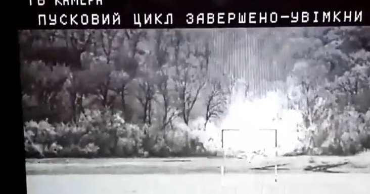 Soldiers of 24th Separate Mechanized Brigade destroyed ammo depot