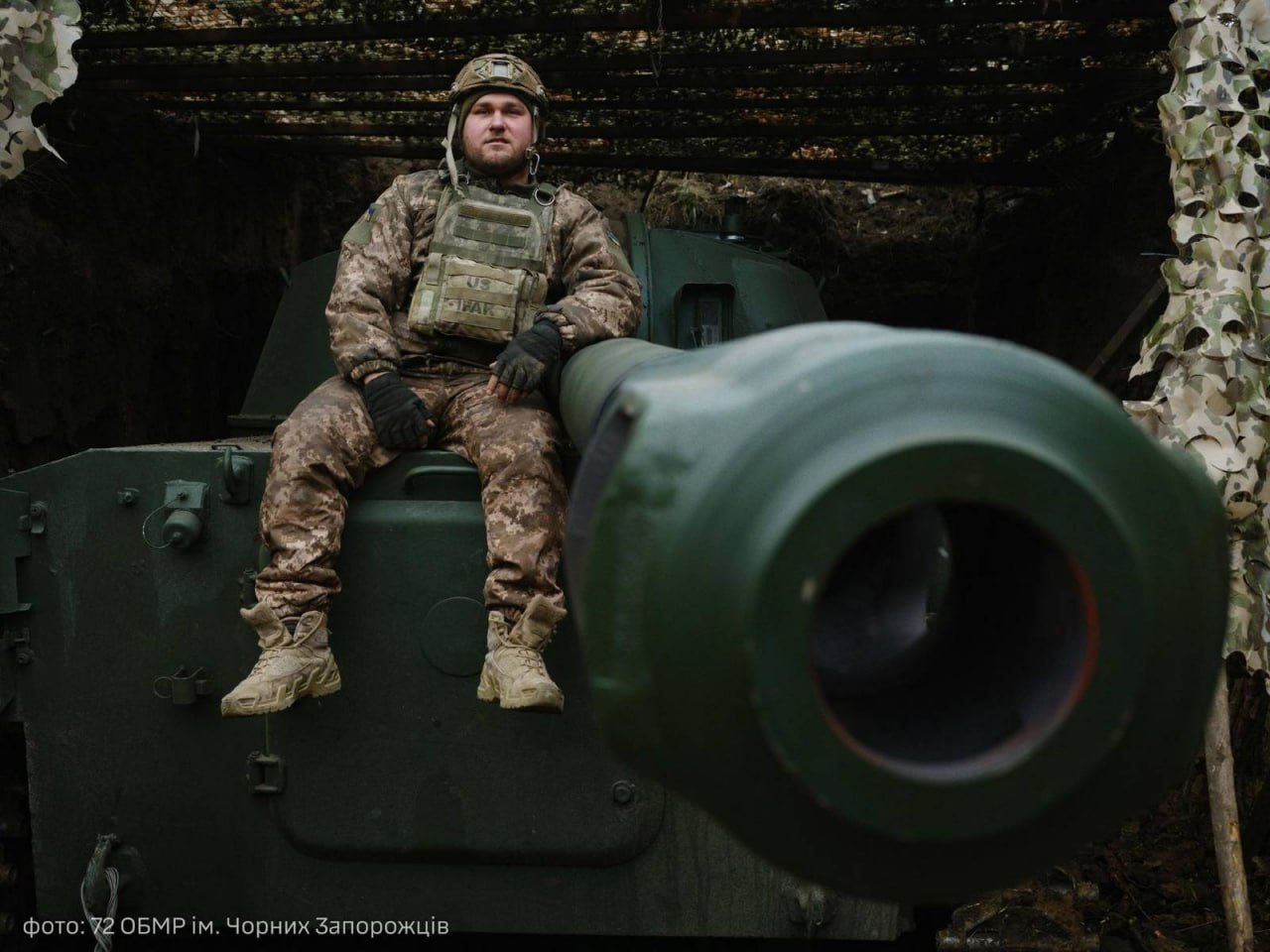 Heavy guns, never tired