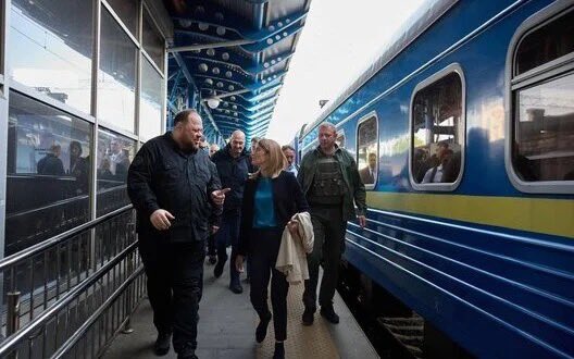 Speaker of the European Parliament Metsola in Kyiv