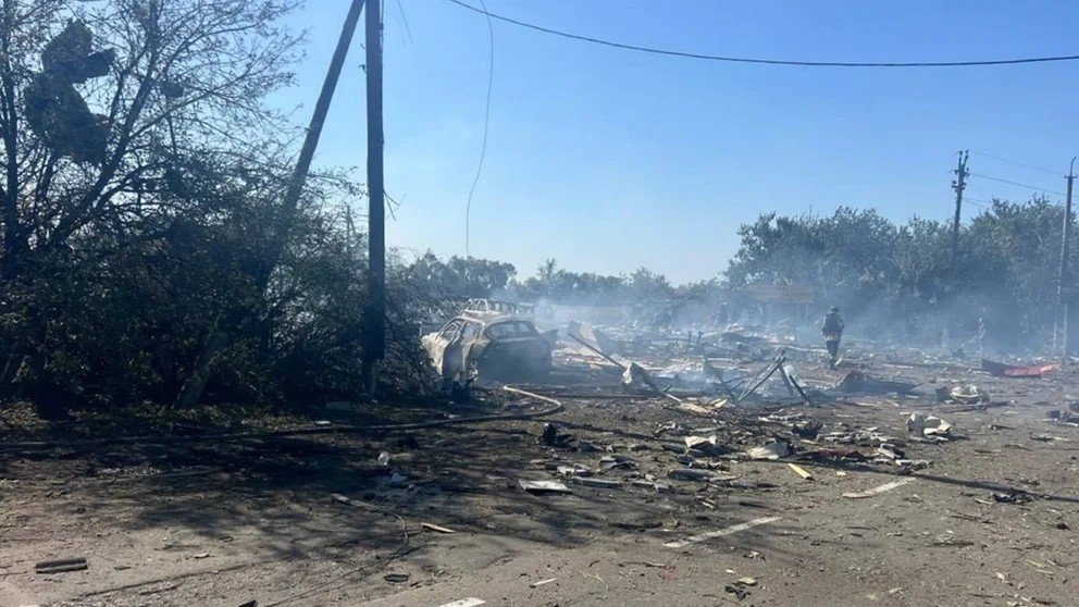 Russian strike on store in Pokrovsk kills two, wounds one