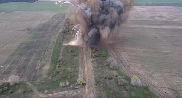 Destruction of 475 ammunition items by Russian occupiers (475 units)