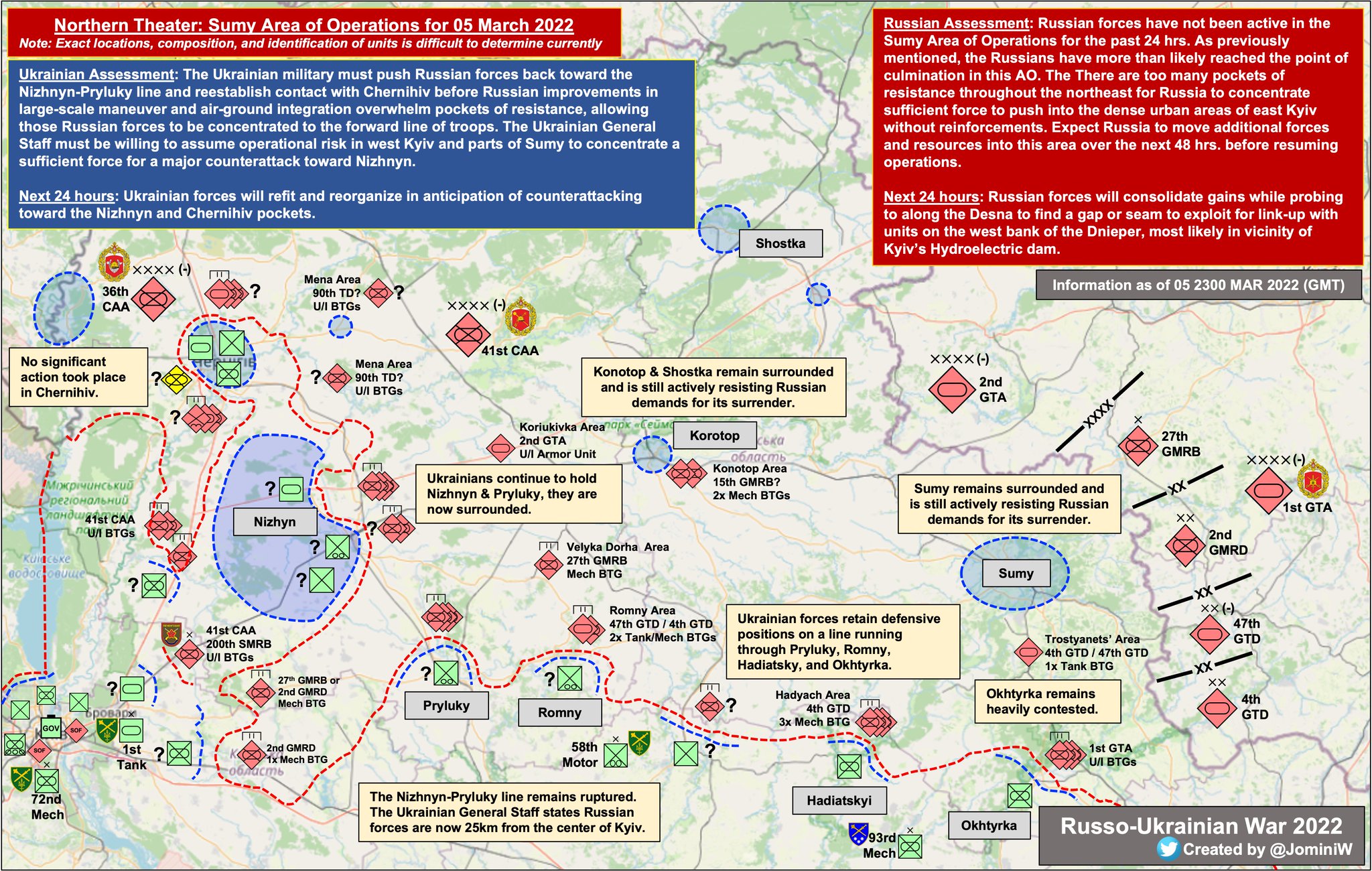 Assessment of Northeast AO: minimal activity