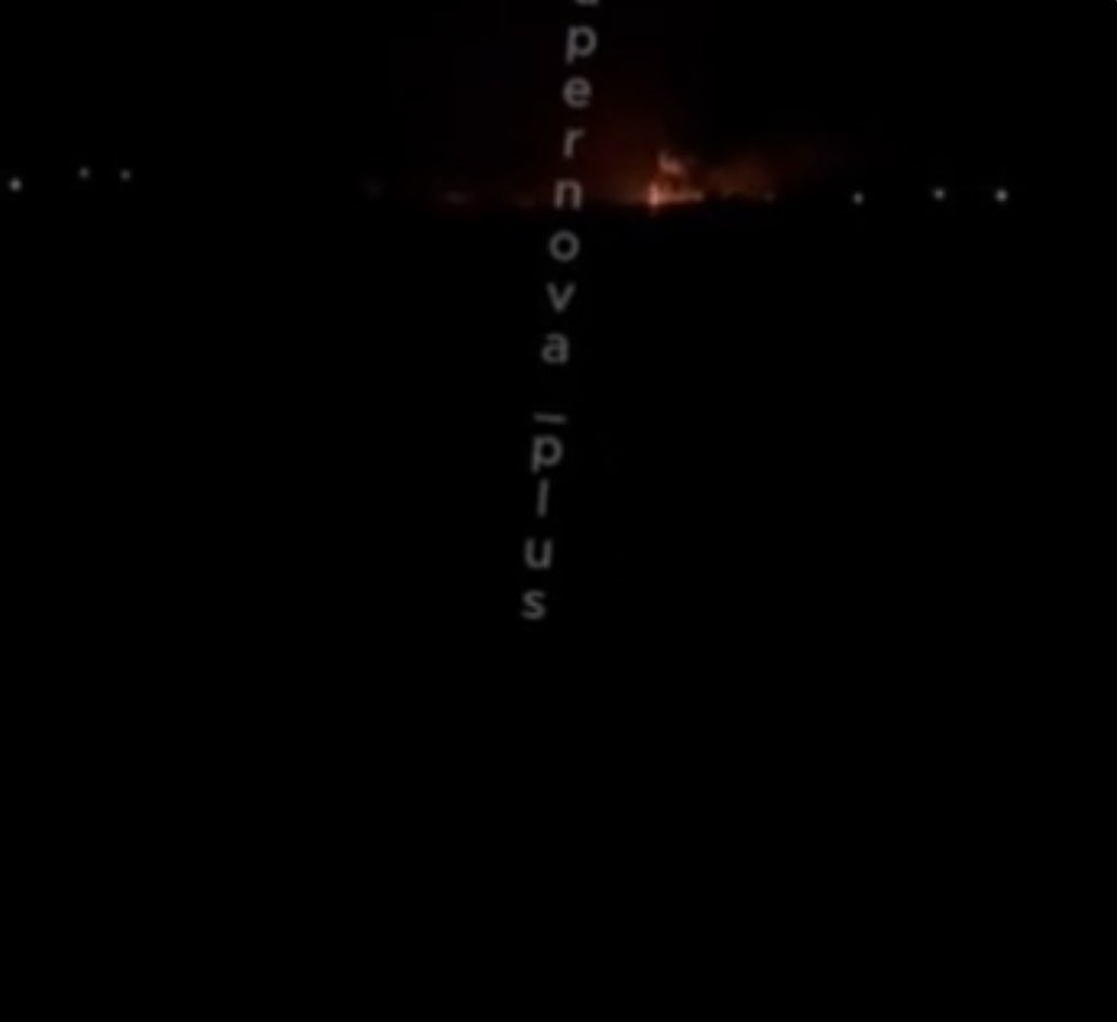 Millerovo airfield in Russia on fire, user expresses satisfaction