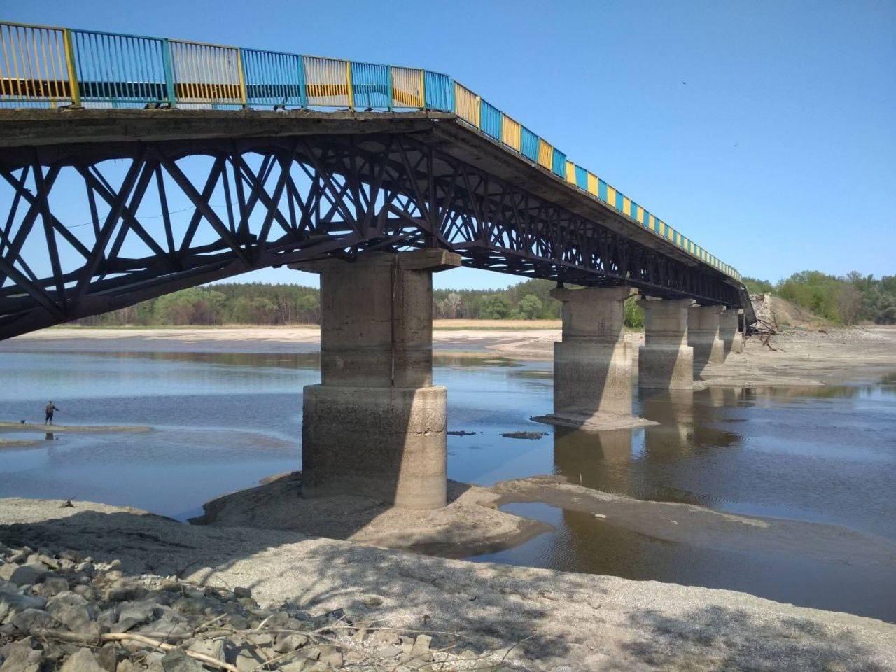 Destroyed bridge in Horokhovatka confirmed