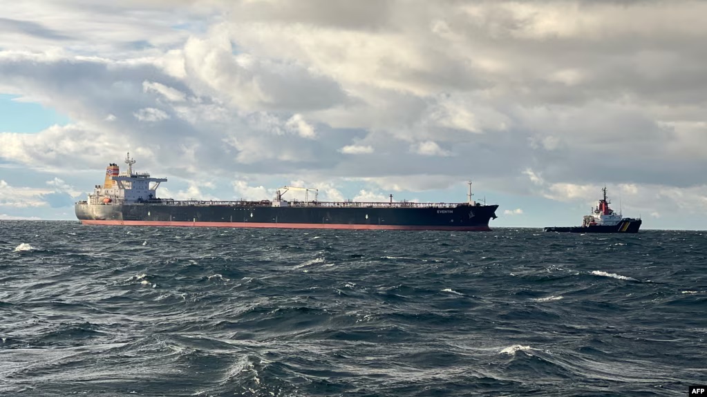 Germany stops Russian tanker to check for EU sanctions evasion