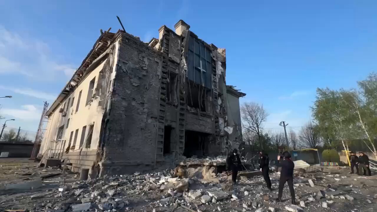 Russia Bombs Jewish Center and Protestant Church in Zaporizhzhia
