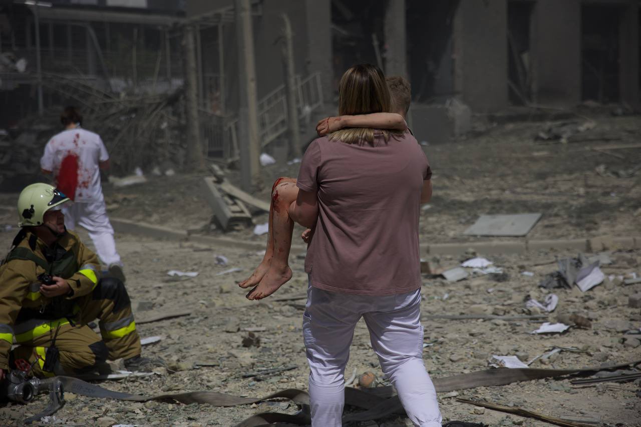 Kyiv declares day of mourning after missile attack kills 22