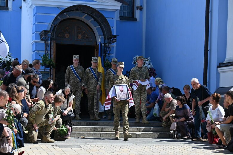 Farewell to Volodymyr Serhiyevskyi in Kyiv