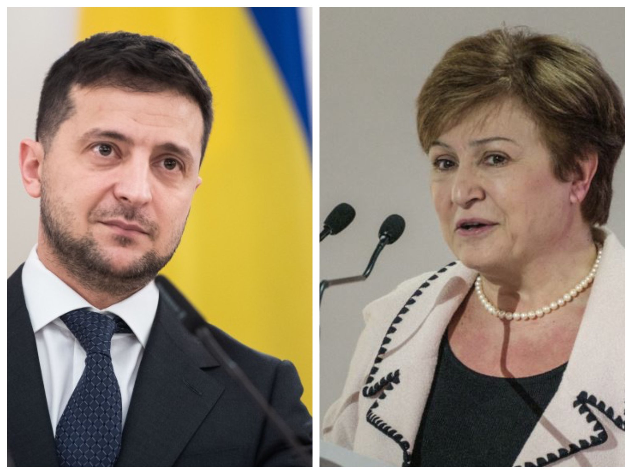 Zelenskyy and IMF Director Discuss Ukraine’s Financial Support Needs