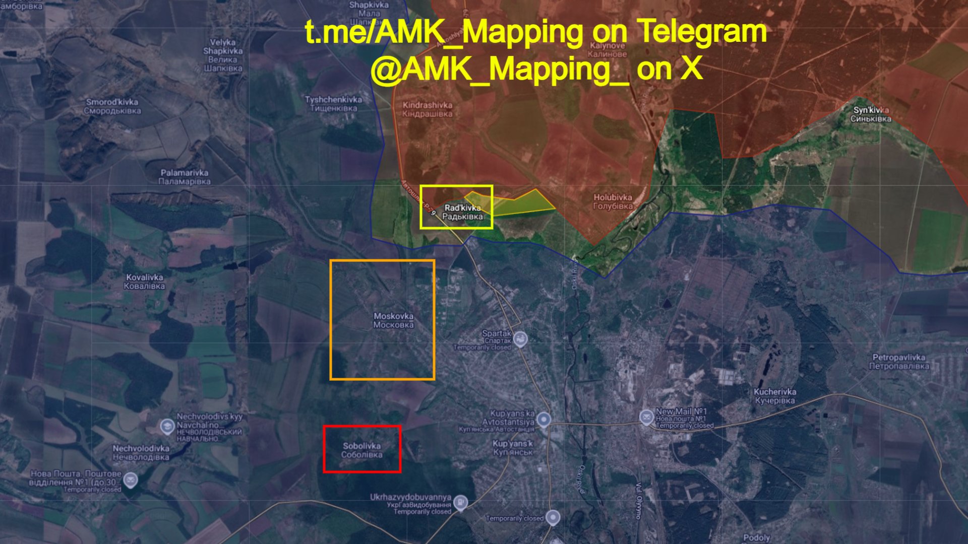Contested tactical analysis near Kupyansk