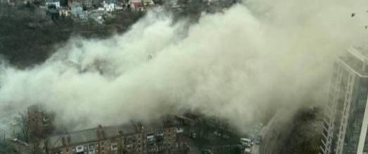 Ceasefire from missile danger in Darnytskyi district, Kyiv