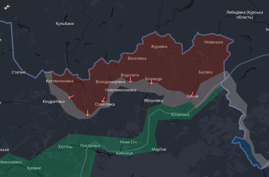 Fighting in Sumy Region: Border Situation Worsens