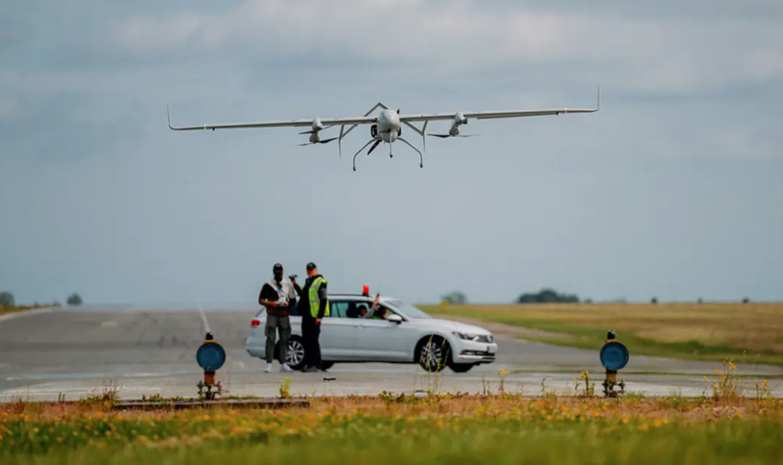 Ukrspecsystems UK drone testing facility and new UAV strip under construction