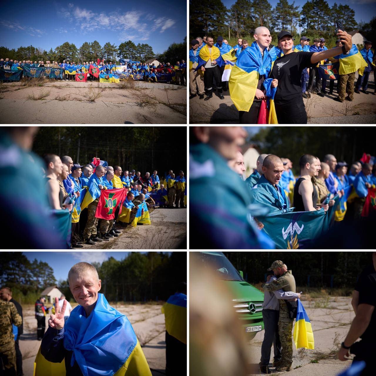 103 Ukrainian defenders returned home from Russian captivity today.