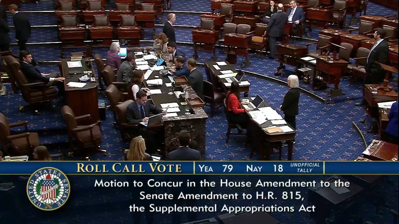 US Senate approves $61B aid for Ukraine