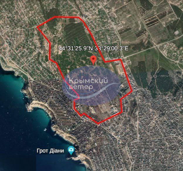 Attack on Russian unit near Cape Fiolent (Occupied Crimea)