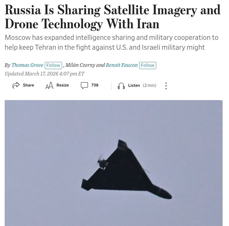 Russia expands intelligence and weapons cooperation with Iran
