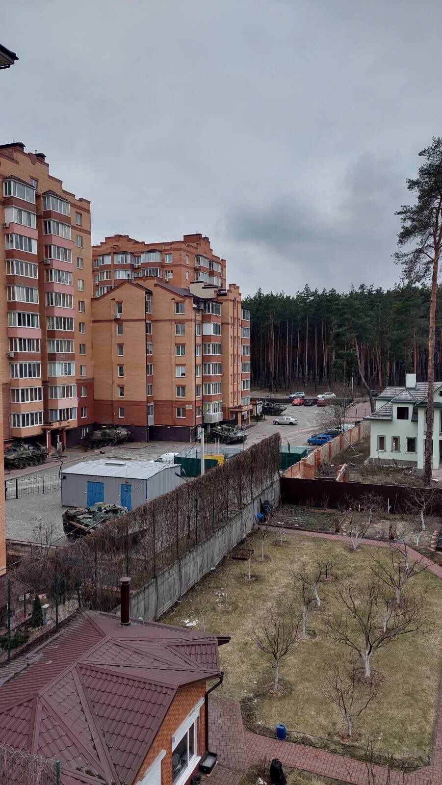 Russian VDVs hidden in Irpin in 2022