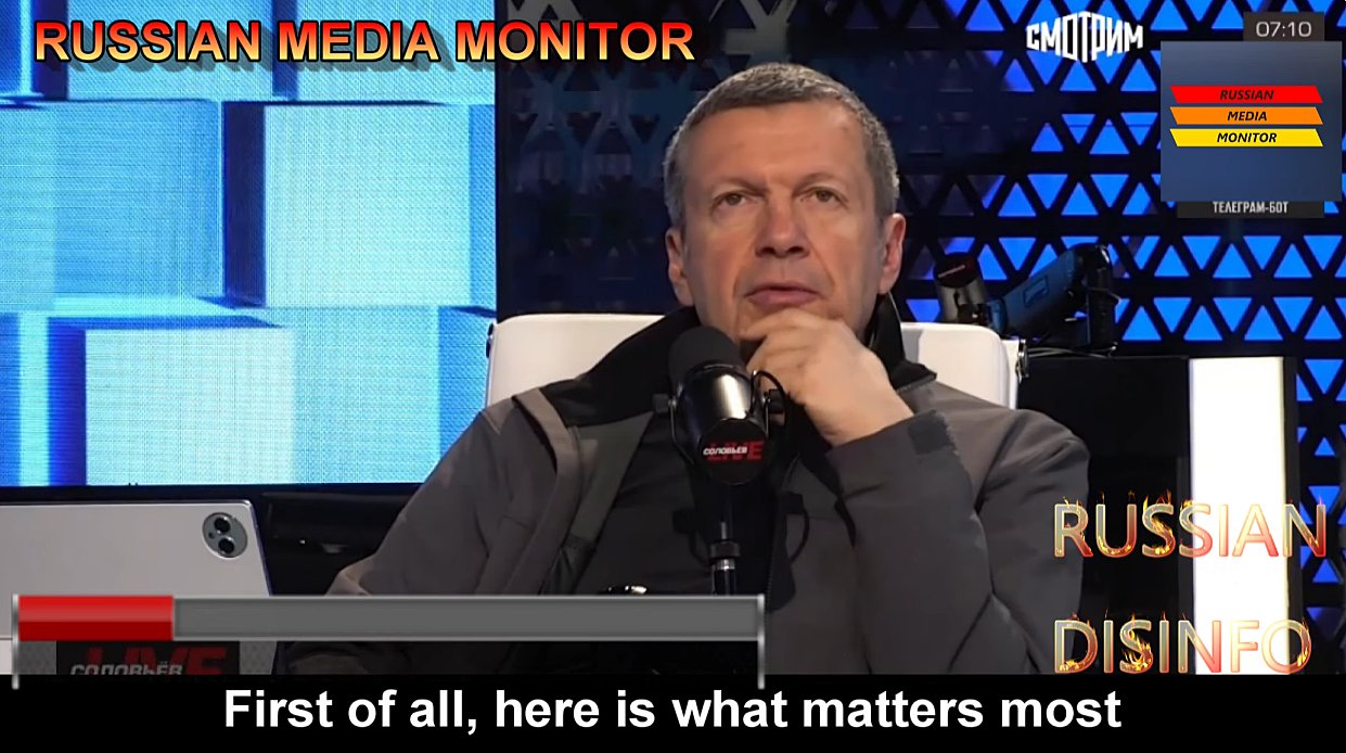 Solovyov: “Our land” means Ukrainian land