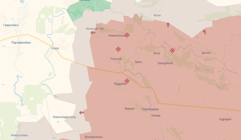 Russians advance near Andriivka-Klevtsove