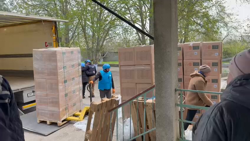 First 2026 Humanitarian Convoy Reaches Shelled Mykolaiv Region