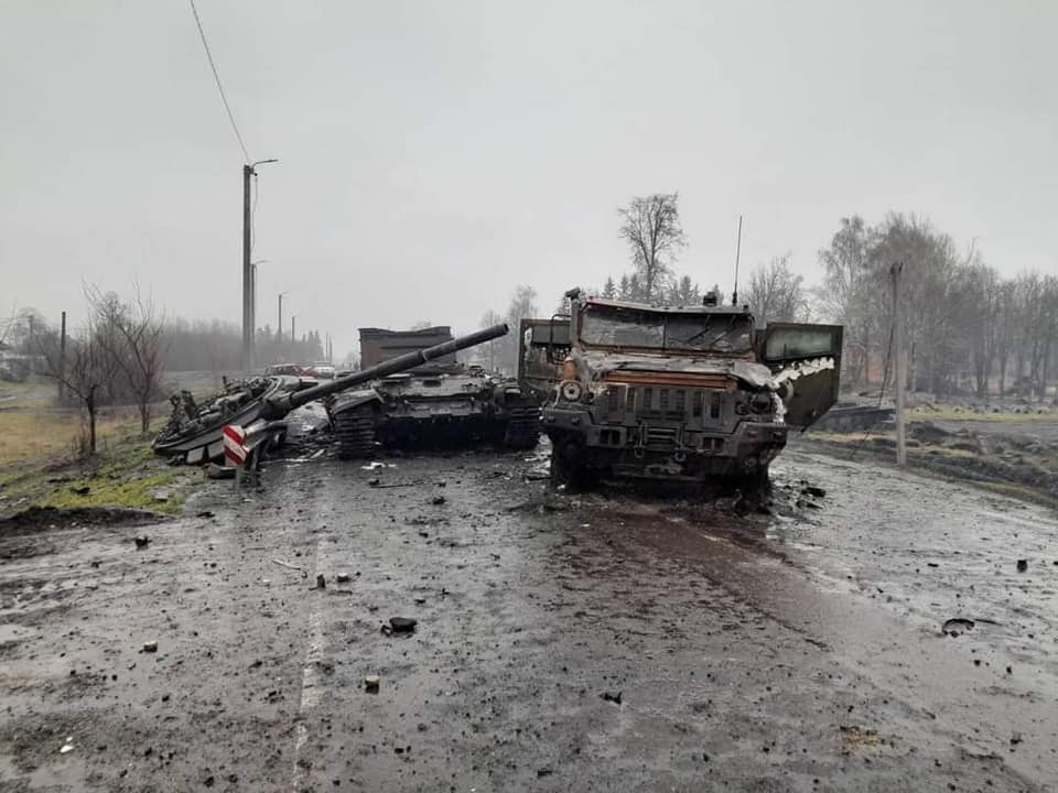 Enemy loses in Chernihiv region and liberated villages