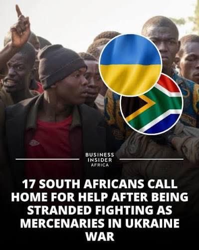 Russie attire Sud-Africains vers le front ukrainien