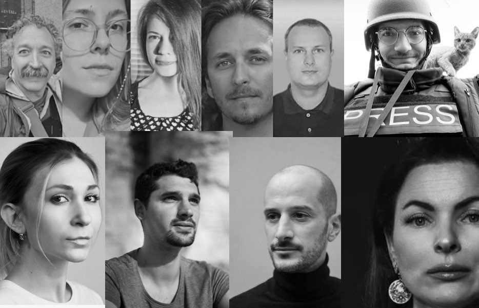 Accusation against a non-journalist endorsing crimes in Ukraine