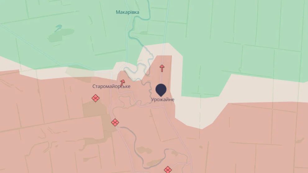 Ukrainian troops withdraw from Urozhaine in Donetsk region