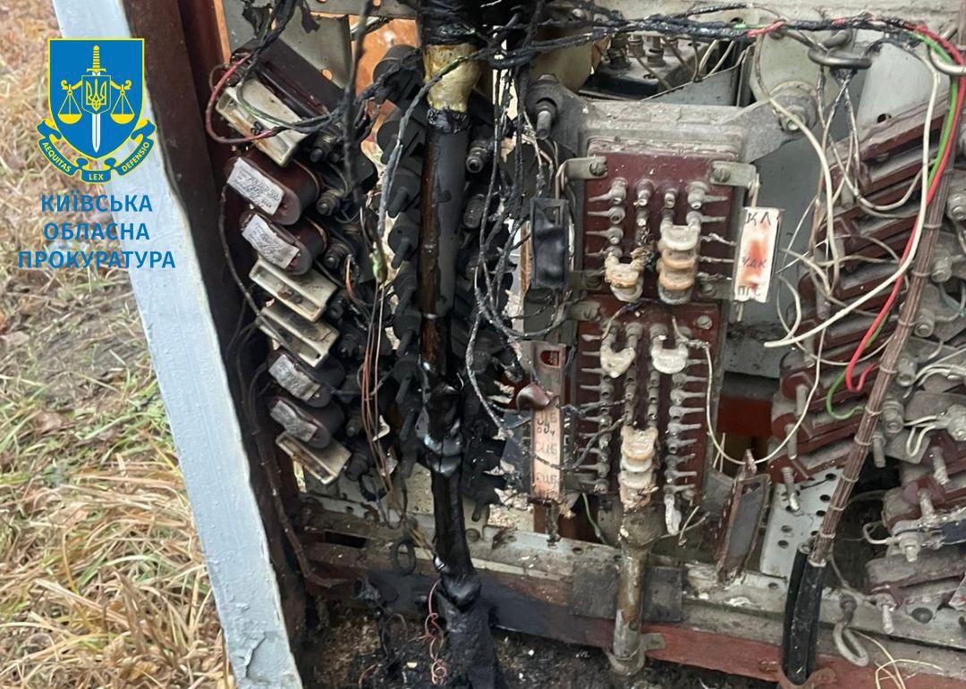 Arsonists set relay cabinets: 8 Russian saboteurs detained