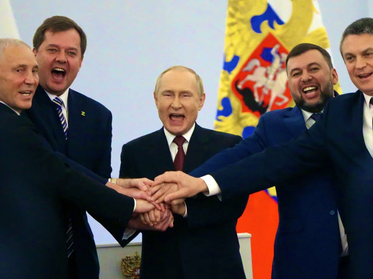 Unacceptable Ukraine deal on annexed regions