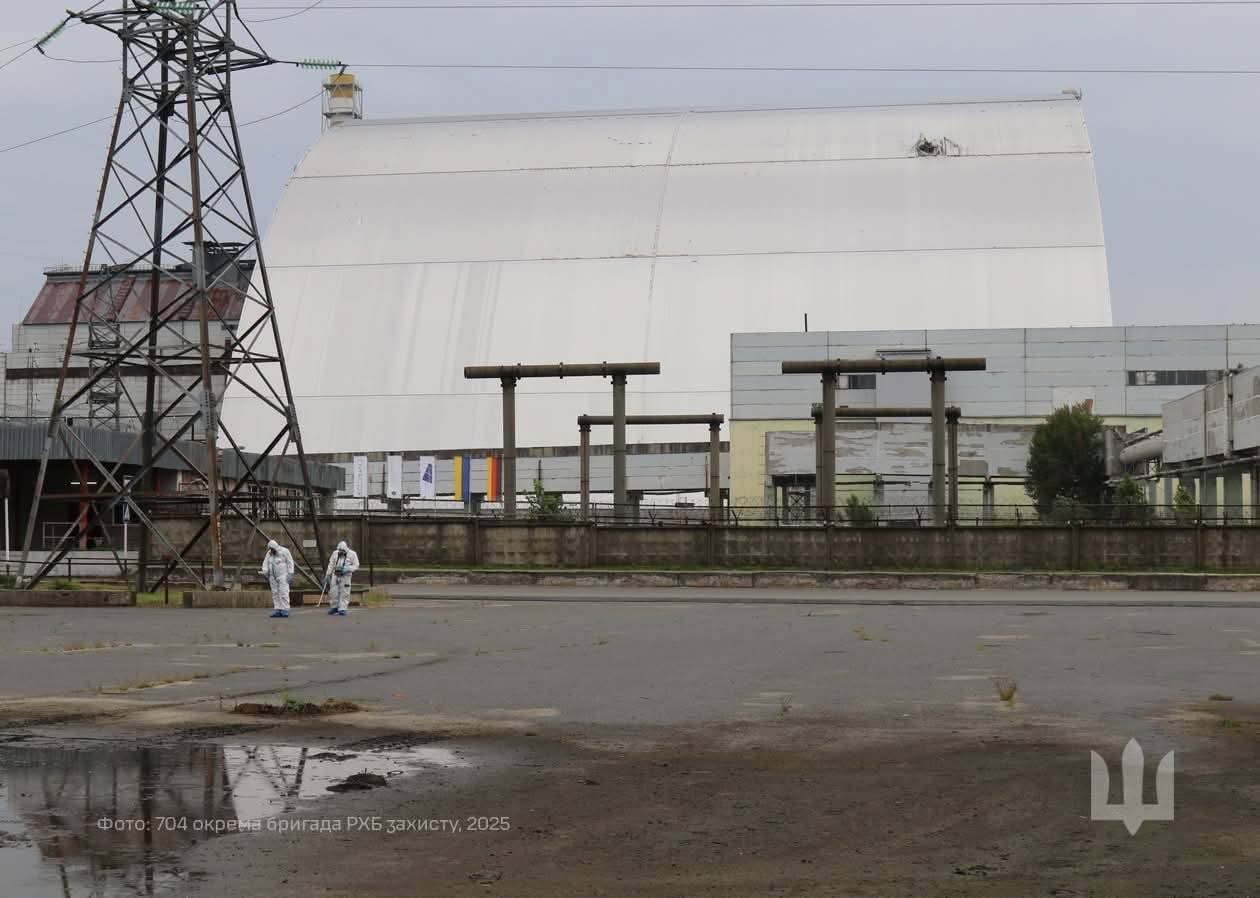 CBRN Reconnaissance Post in the Chornobyl Exclusion Zone