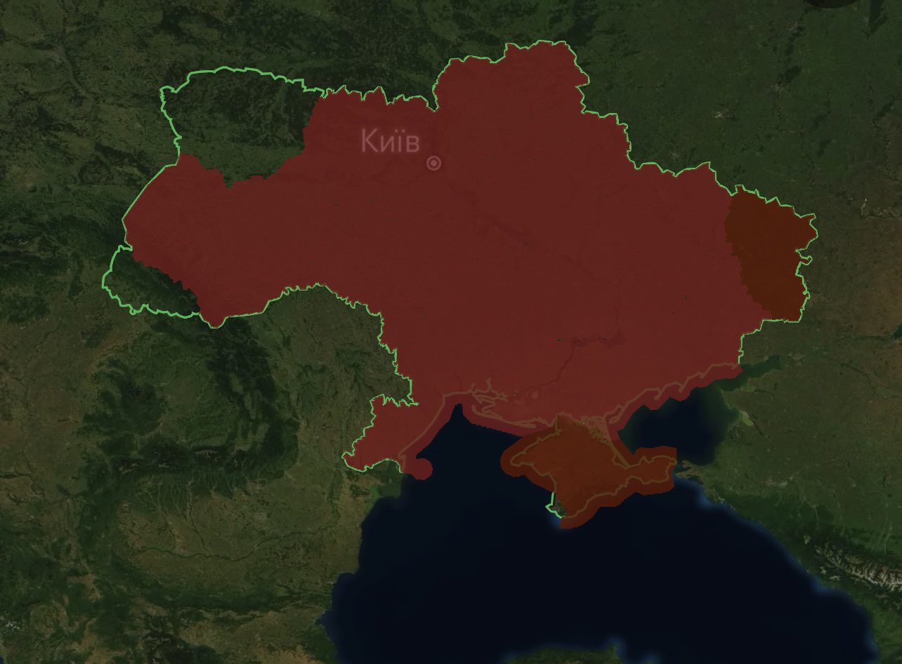 Ukraine awake as 14 Russian TU-95 bombers launch cruise missiles