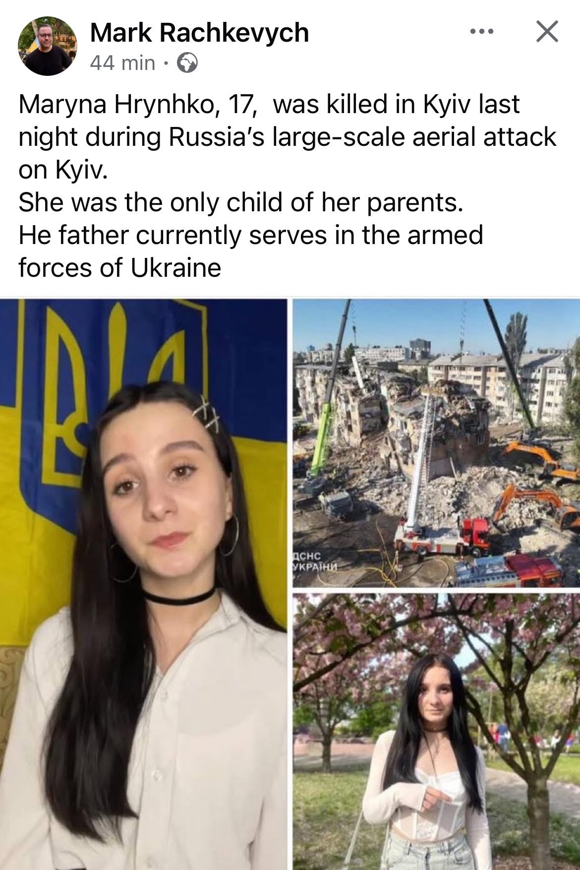 Every Ukrainian killed by Russia has a name