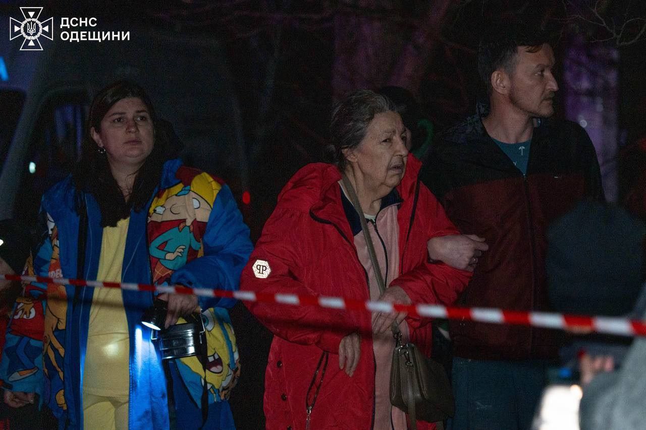 Russian drone attack on Odesa injures six, two rescued