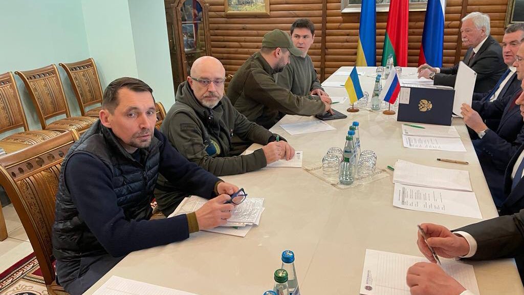 Second round of Ukraine-Russia talks underway
