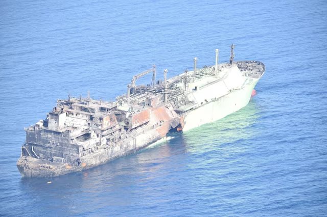 Damaged Russian Tanker Drifting Off Libyan Coast